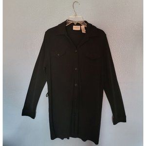 Liz Claiborne Womens Black Pant Suite Medium